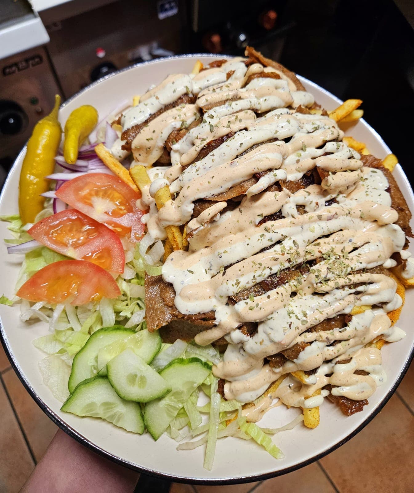 Kebabtallrik